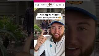 $1Million+ per month on Shopify 💰 #shorts30