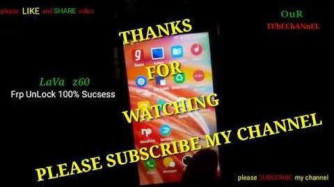 lava z60 frp unlock bypass 100% solution without pc