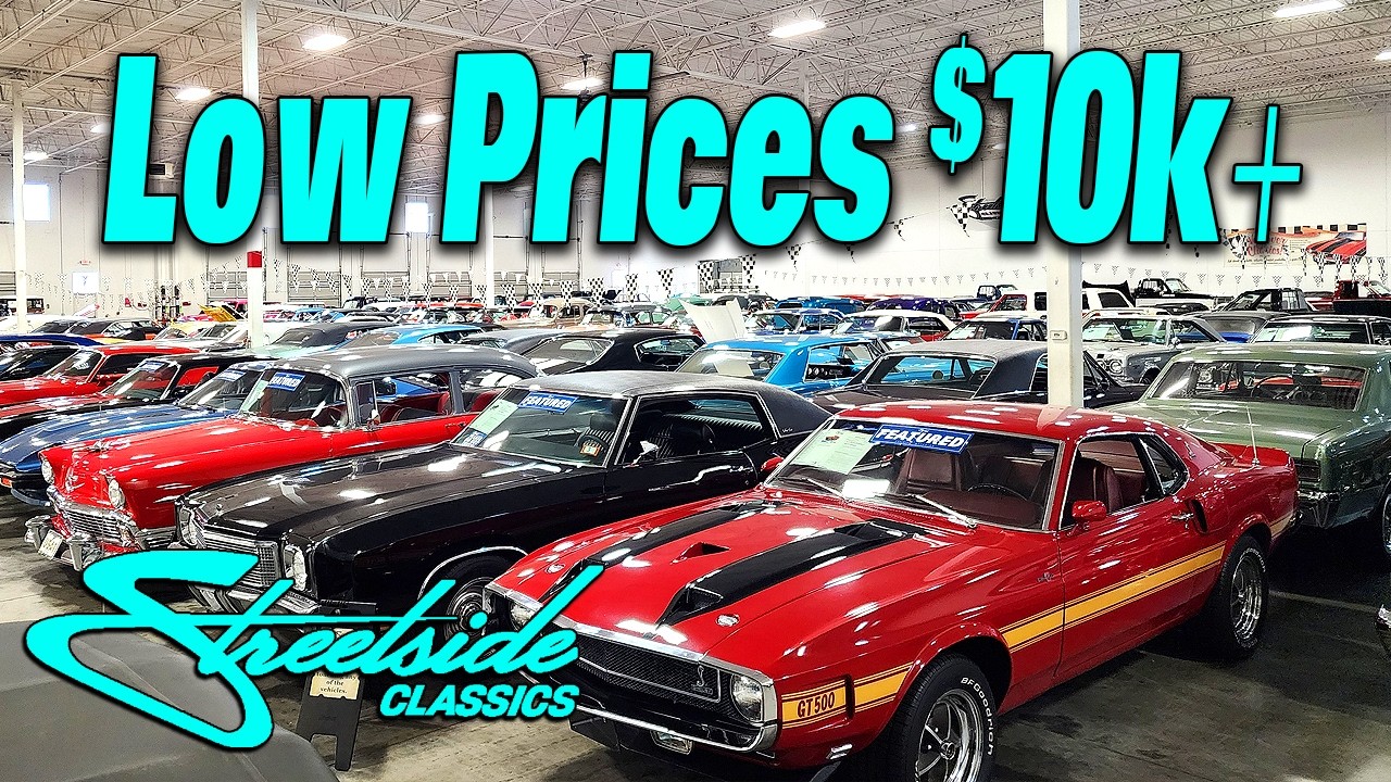 Classic Cars for Sale at Streetside Classics