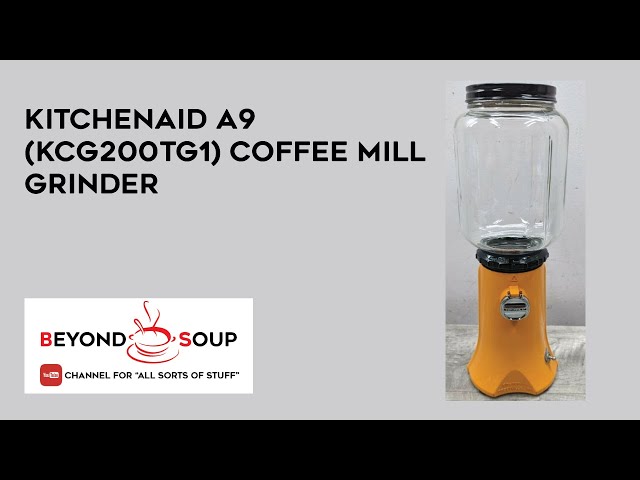 KitchenAid A-9 Coffee Mill/Grinder (KCG200WH) - White for sale online