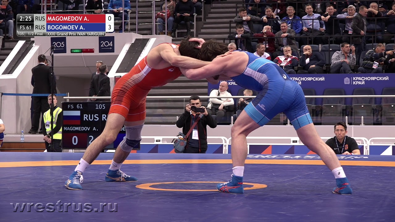 Ярыгин-2020. ВБ. 61 кг. Полуфинал. Абасгаджи Магомедов (Россия) -  Александр Богомоев (Россия)