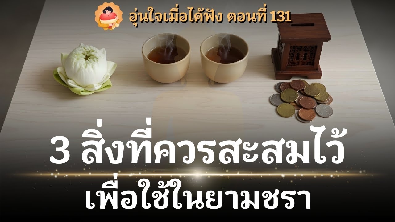 3 สิ่งที่ควรสะสมไว้ เพื่อใช้ในยามชรา... หากอยากมี 