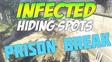 Infected Hiding Spots #1 - Prison Break - Call Of Duty Ghosts