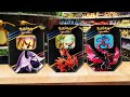 APRO le VECCHIE TIN di CARTE POKEMON di ZENIT REGALE