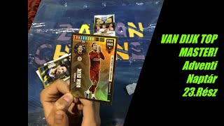 VIRGIL VAN DIJK TOP MASTER Kicsomagolás |OPENING Panini Fifa 365 2020 adrenalyn xl csomag