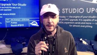 Noah "40" Shebib on OWC at NAMM 2016-old