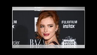Bella Thorne Dons Pink Lingerie Sits On A Pile Of Candy In Candid Instagram Photo