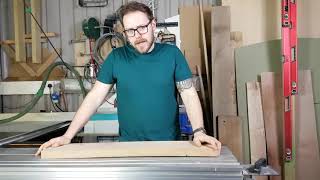 How to plane flat a twisted (in wind) board using a surface planer (jointer).
