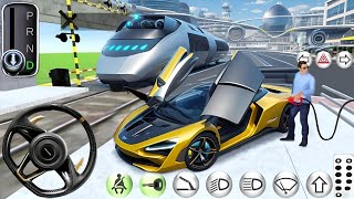 3D Driving Class Open New McLaren P1 - Car Simulator - Ride in Airport - Best Android Gameplay screenshot 5