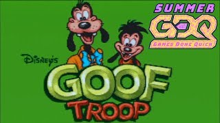 Goof Troop Co-Op Speedrun by swordsmankirby and Bbforky in 18:53 - SGDQ2018