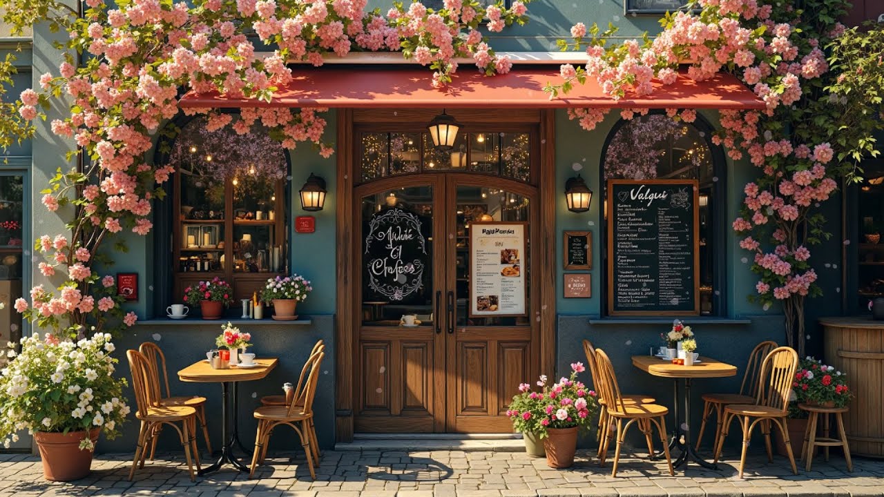 Gentle Spring Jazz 🌸 Soothing Piano Tunes for a Refreshing and Calm Spring Afternoon