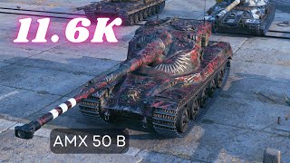 AMX 50 B  11.6K Damage 7 Kills World of Tanks   #wot #worldoftanks