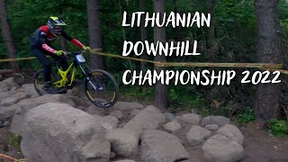 Lithuanian mtb downhill championship in Ignalina