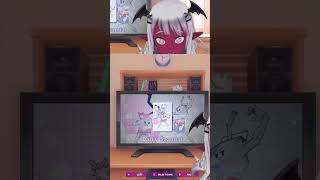 skilled with fingers #vtuber #miside #reaction #waifu #gameplay #fightinggame #envtuber #minigame
