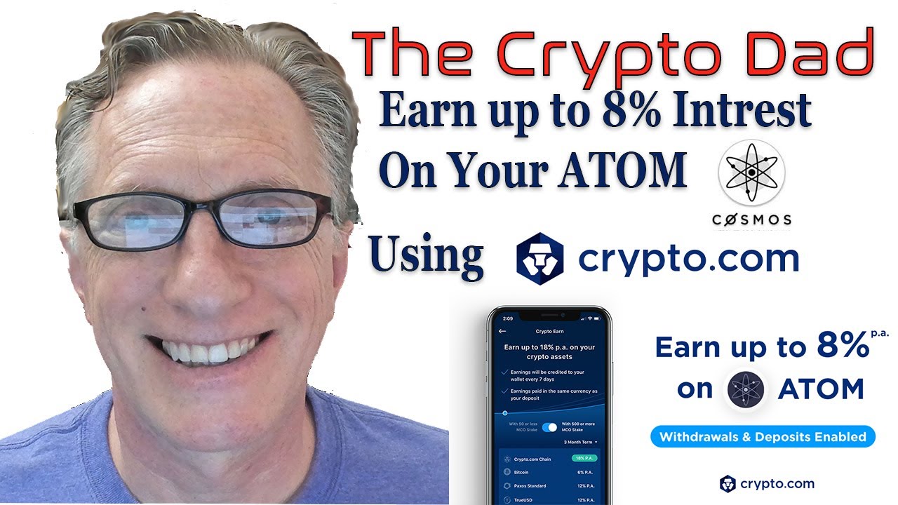 Earn Passive Income on Your Cosmos ATOM by Using the Crypto Earn Program  from Crypto.com