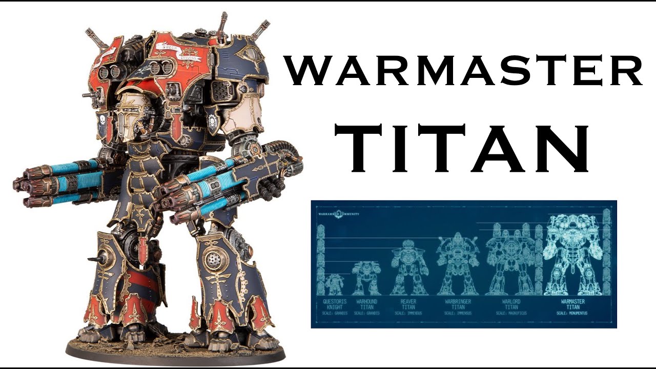 Warhammer: 40,000 - Adeptus Mechanicus: Warmaster Titan w/ Plasma