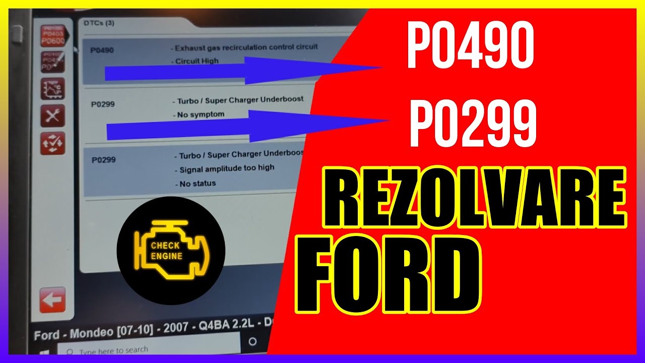 P0299 ford mondeo