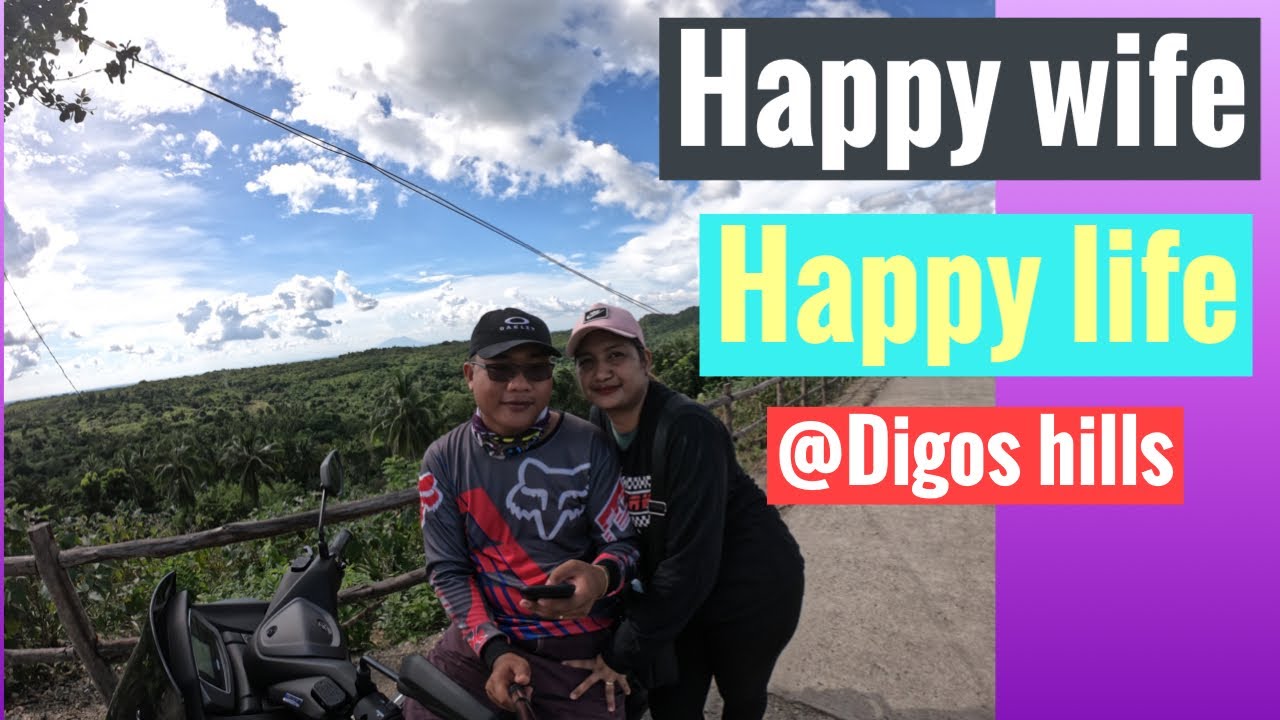 Ride with my wife @digos hills DRT - YouTube