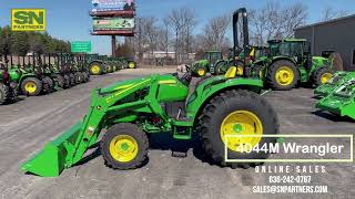 It's SNPartners Tractor Tuesday featuring our 4044M Wrangler John Deere Compact Tractor Package