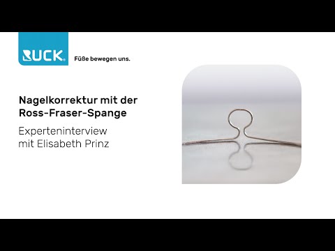 Experteninterview mit Elisabeth Prinz zum Thema Nagelkorrektur mit Ross-Fraser Spange.Frau Prinz begegnete der Ross-Fraser Spange das erste Mal in Ihrer Ausb...