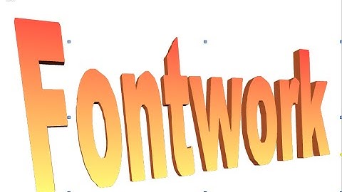 LibreOffice Writer - Fontwork