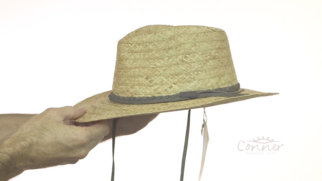 Myrtle Beach Organic Raffia Hat 