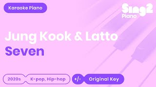 Jung Kook & Latto - Seven (Karaoke Piano) Resimi