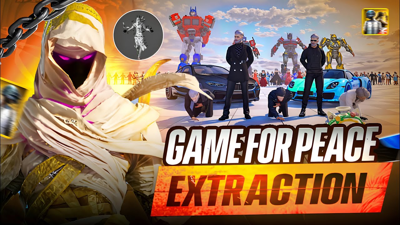 😱PUBG China Game For Peace Character Rip |  Extract Characters from Game For Peace | Step by Step✨