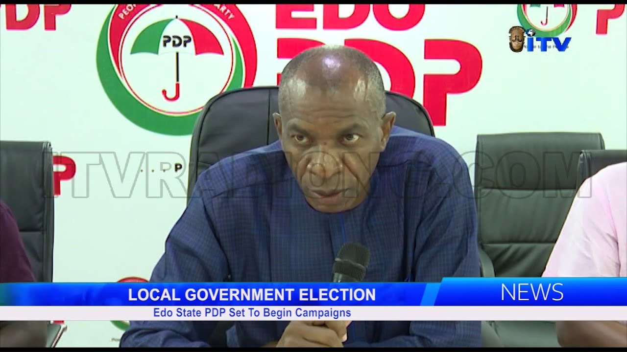Edo State PDP Set To Begin Campaigns For Local Government Council Elections