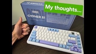 Quick Review of the EPOMAKER Cypher81 75% Mechanical Keyboard
