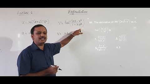 L-06 | CET MATHEMATICS | DIFFERENTIATION | BY SUMANTH SIR