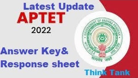 How to Download AP TET Answer Key 2022 | Key Download Link attached & AP TET Response sheet link