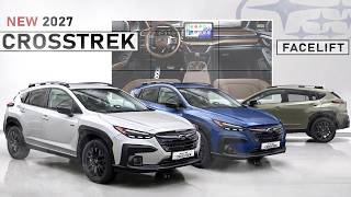 New Subaru Crosstrek 2027 Facelift - Exterior Refresh, Interior changes and 2.4L Turbo
