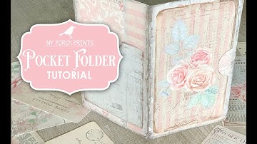 Pocket Folder Tutorial MPP Junk Journal Insert