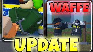NEUE WAFFE und KRIMINELLE BEFREIEN im NOTRUF HAMBURG UPDATE ROBLOX Deutsch