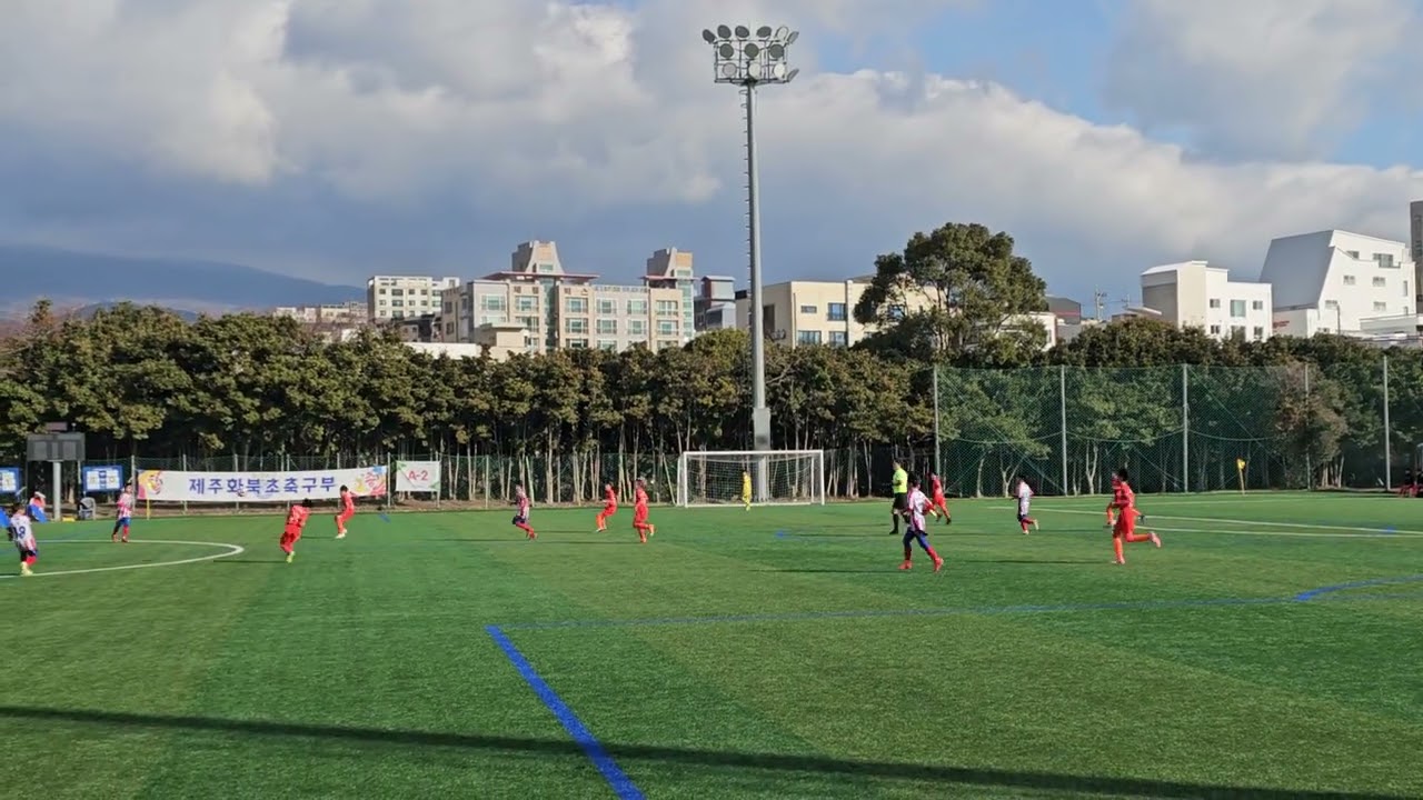 서귀포 칠십리 춘계 페스티벌  2/11 화성시 U11 / 진건초 블루 전반