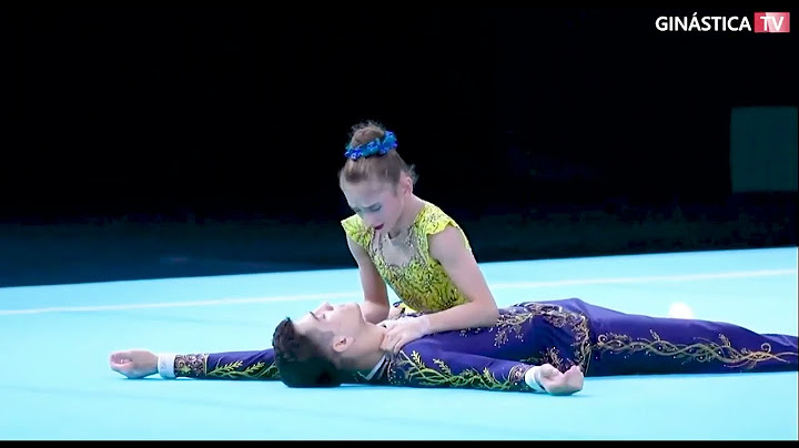Greece - SILVER - Mixed pair 12-18, Acrobatic Gymnastics World Championships (POR)