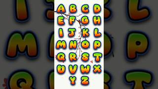 Learn ABC Song for Kids 🎶 A to Z Alphabet Phonics 🍎🐻 Fun 3D Learning #shorts #abcd #alphabet