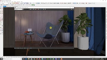 Interior Rendering Settings in Sketchup 2017 & Vray 3.4 Tutorial 003