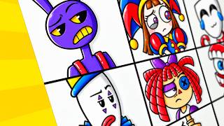 🎪🎨 I Drew ALL the Characters from The Amazing Digital Circus! ✨