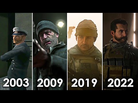 Evolution of Captain Price in Every Call of Duty Game (2003 - 2022)