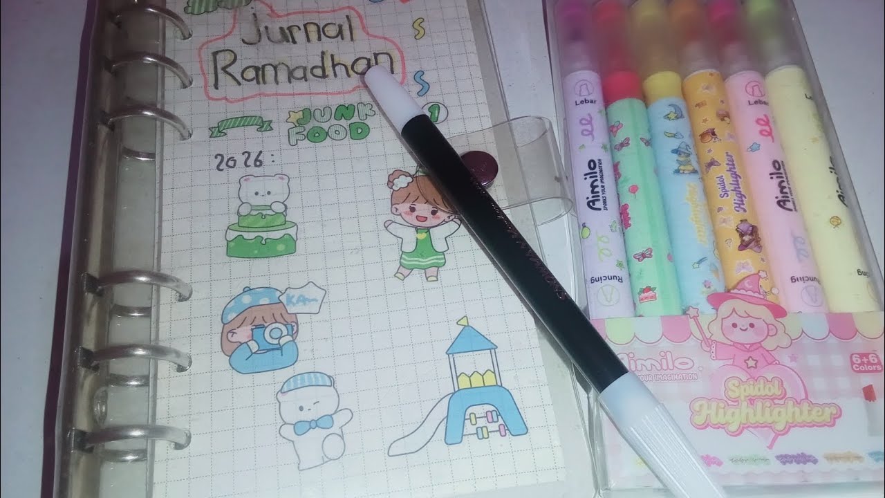 Nengisi jurnal ramadan part 1 