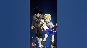 Who is strongest  Goku Black VS Universe 6 #short  #dbs