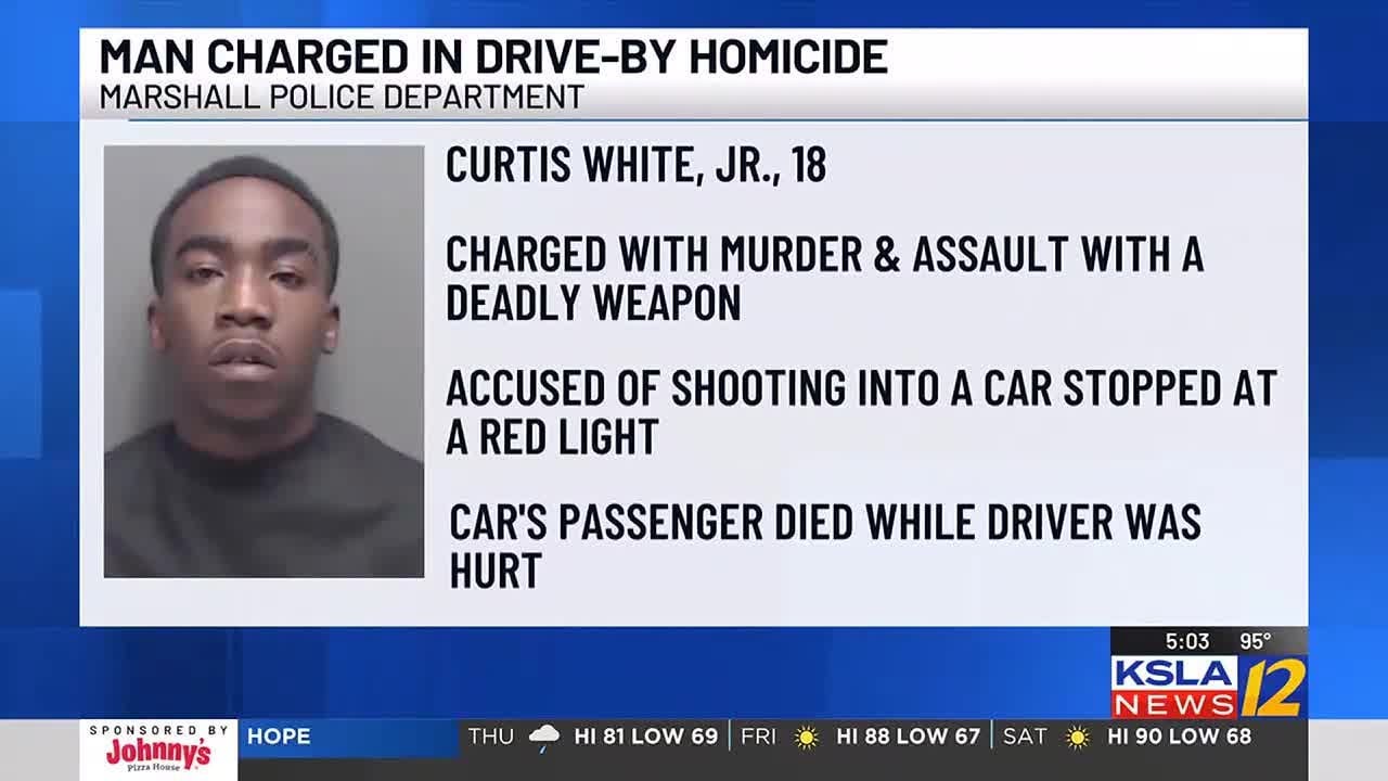 18-year-old charged with murder in drive-by shooting - YouTube
