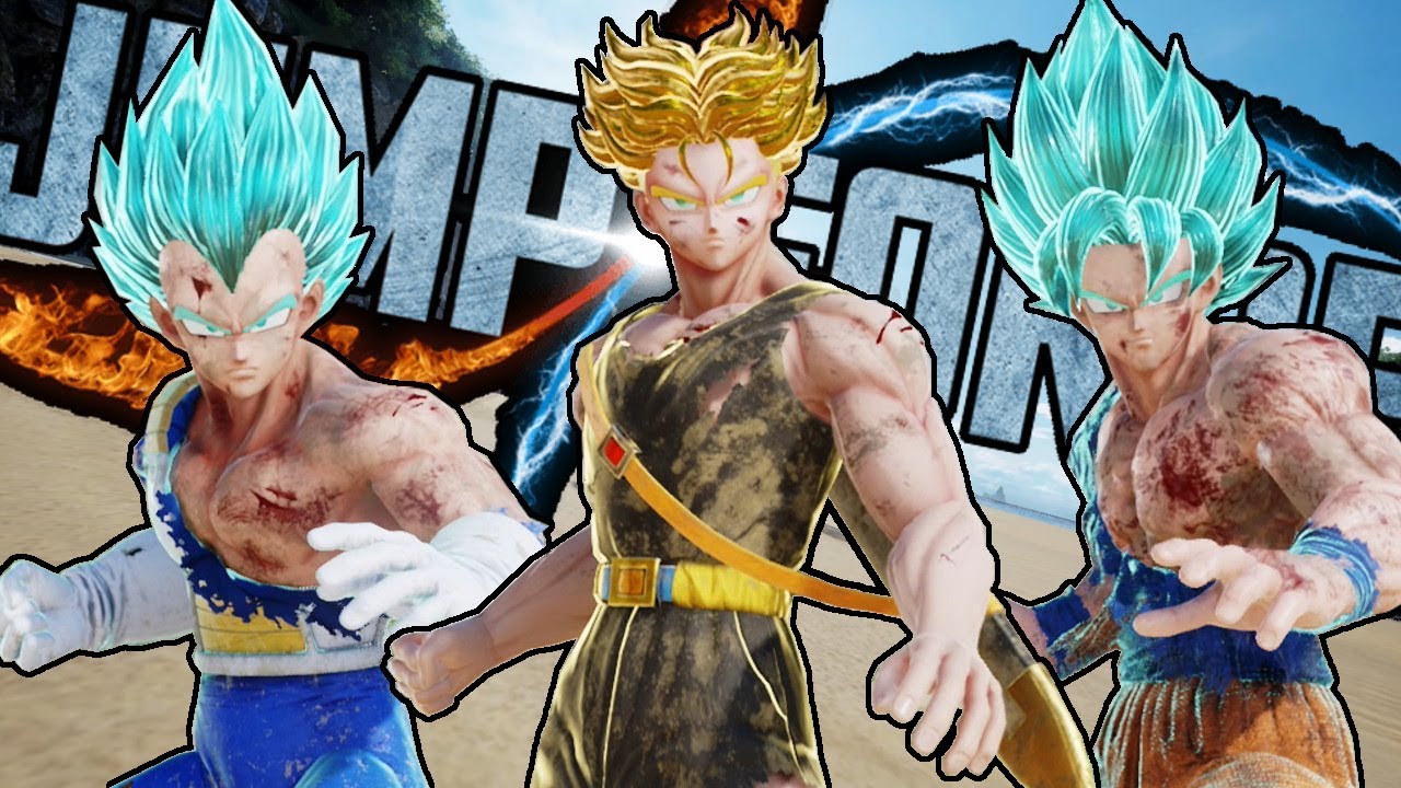Jump Force Gameplay ALL DRAGON BALL SQUAD!