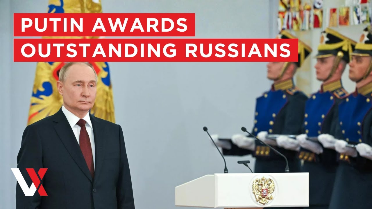 LIVE | Putin Awards Russia’s Top Artists, Scientists, Doctors & Athletes | VERTEX