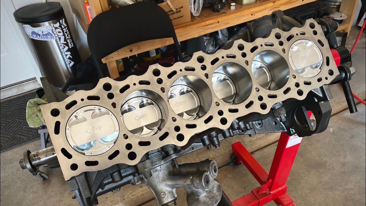 (Project S13 Coupe) Assembling Built 2JZ Block