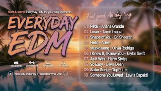 Everyday EDM Soft Vibes  Warm Melodic Pop Playlist for Drive, Work & Daily Life screenshot 5