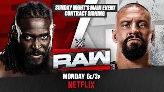 🔴WWE RAW Live Stream 8/24/26 | OBA FEMI & BRON BREAKKER CONTRACT SIGNING FOR THEIR MATCH + MORE.
