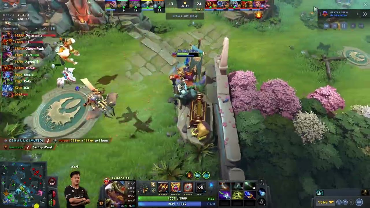 TNC.Kokz, 747.Karl vs XctN.Denzsanity, Pota2 [12212 MMR]